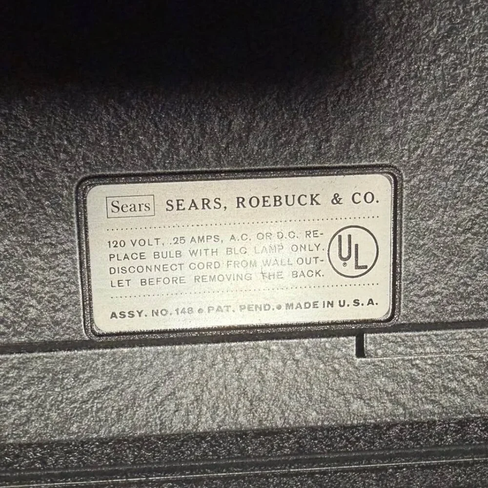 Vintage Sears, Roebuck & Co. 8mm Film Editor‎ Assembly 148 Orig. Box Untested